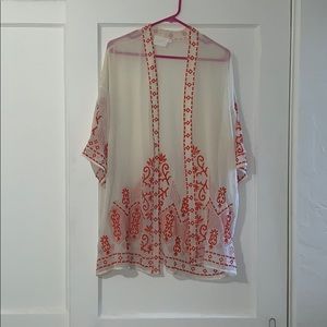 Lush Embroidered Kimono 👘